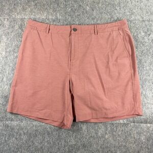 Faherty All Day Shorts Men's 38 x‎ 7 Drawstring Athleisure Salmon Stretch Golf